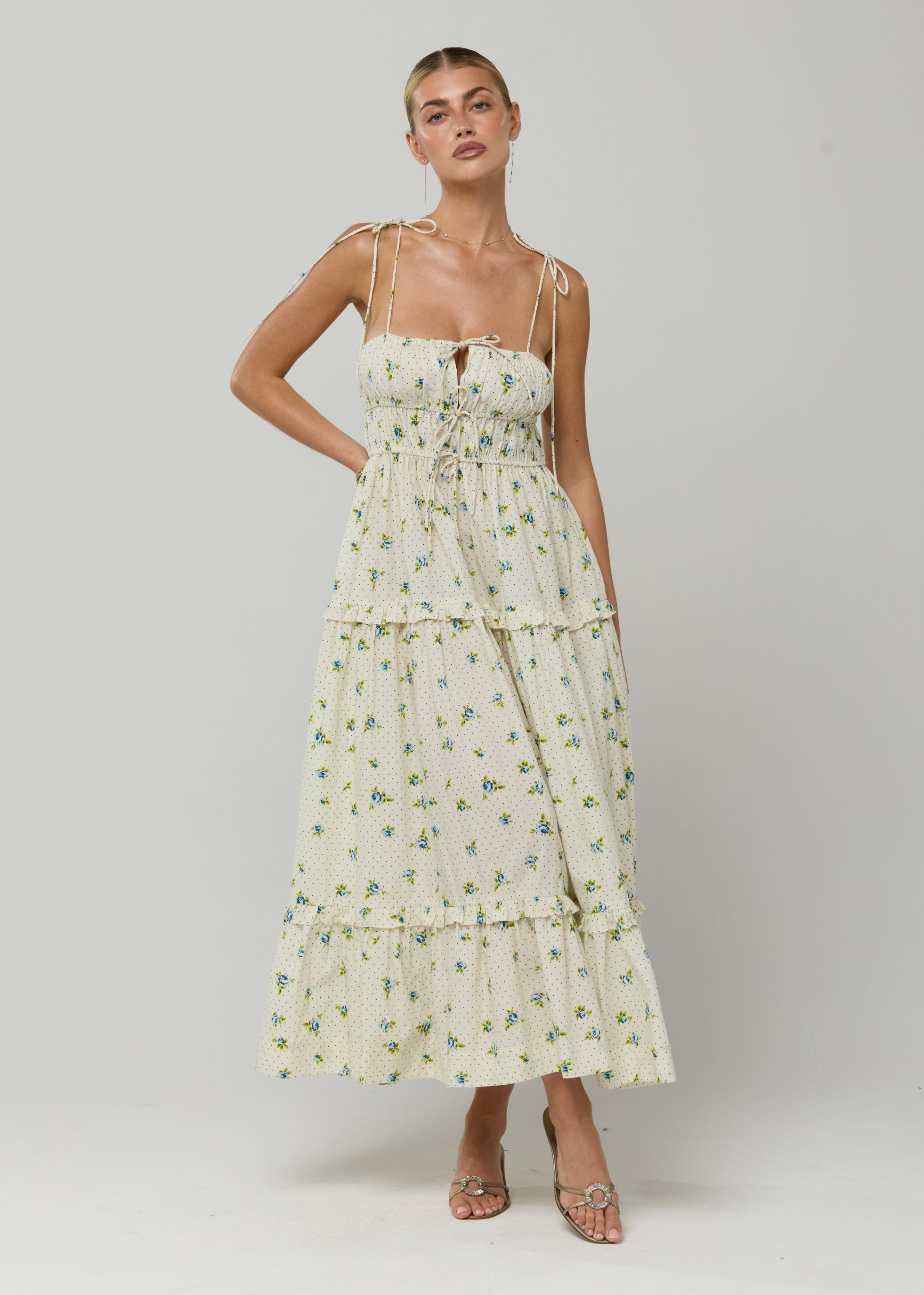 resa midi dress RESA Goldie Midi Dress