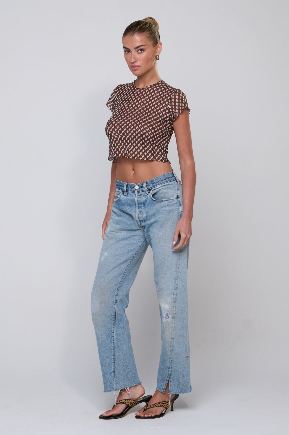 This is an image of Baby Tee in Tulum - RESA featuring a model wearing the dress