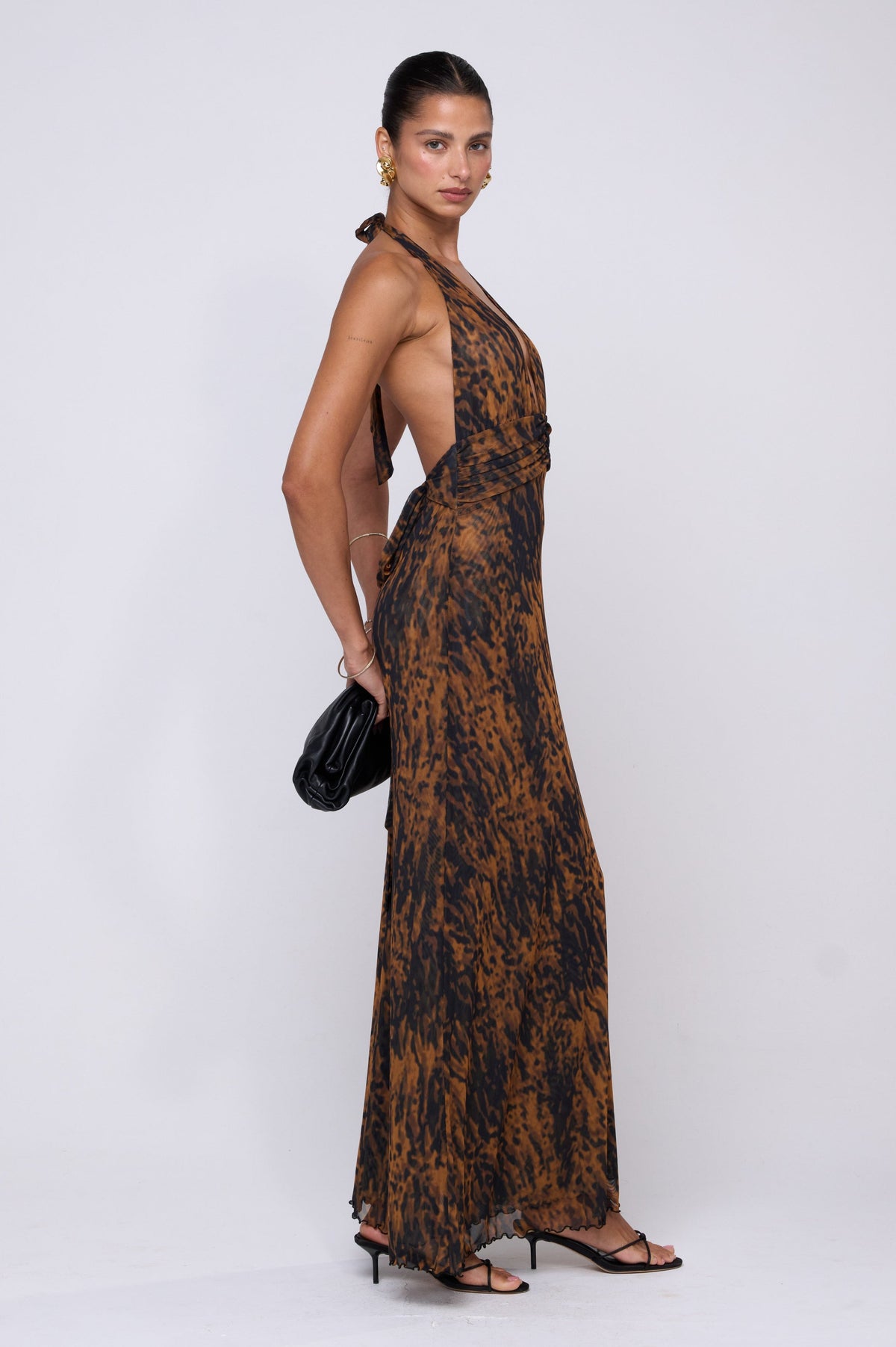 This is an image of Chelsea Maxi Dress in Bond - RESA featuring a model wearing the dress