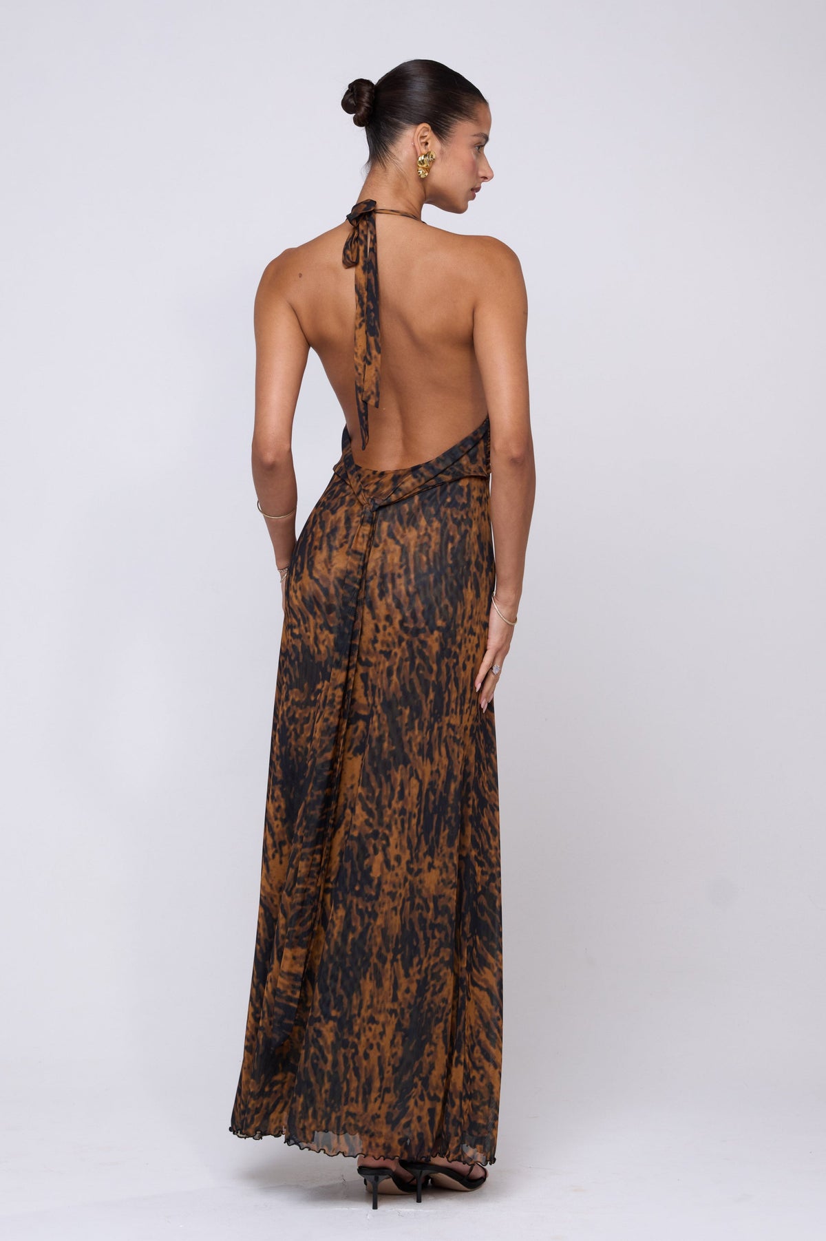 This is an image of Chelsea Maxi Dress in Bond - RESA featuring a model wearing the dress