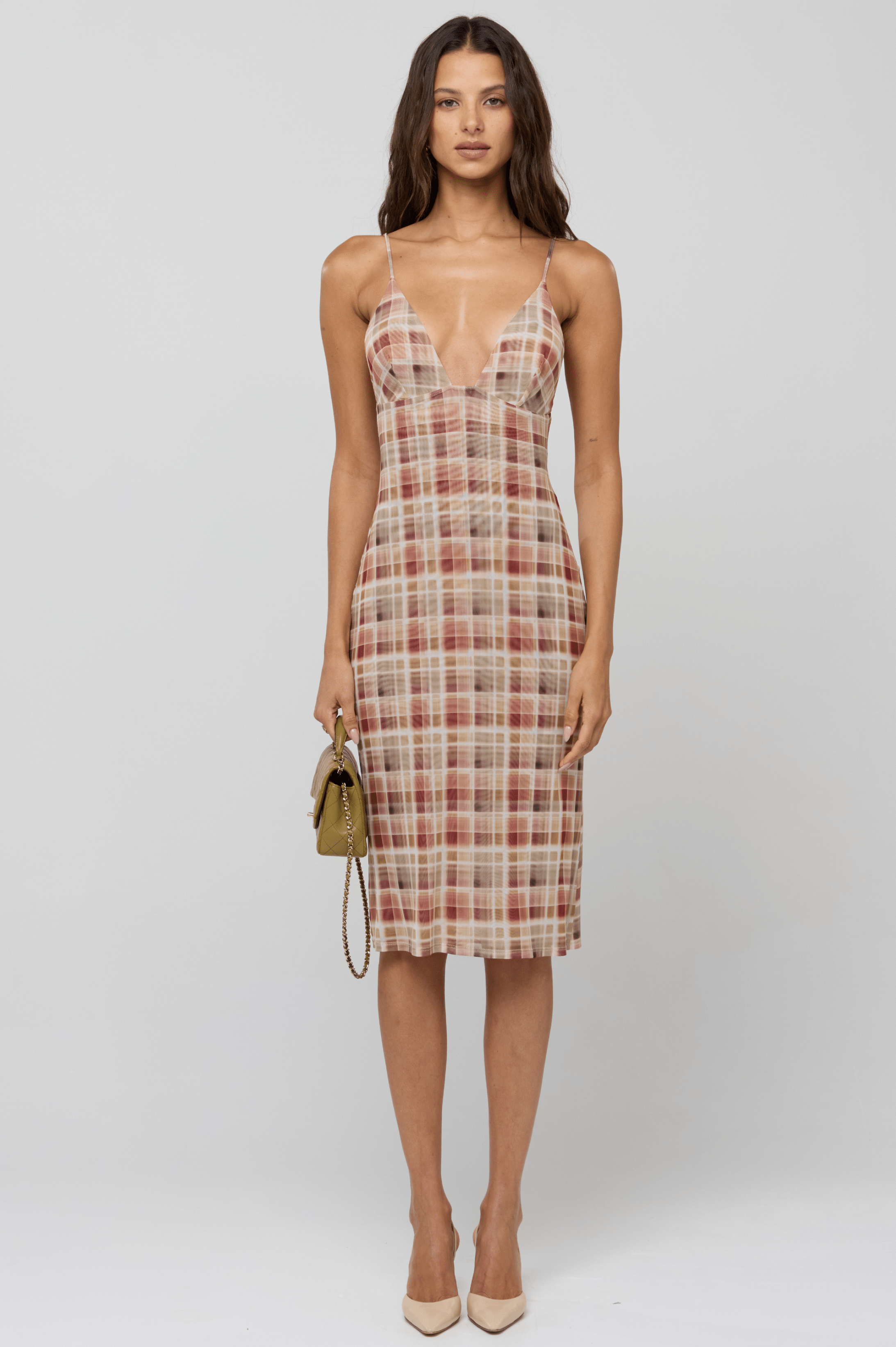 matilda tulle midi dress Matilda Midi Dress in Drift