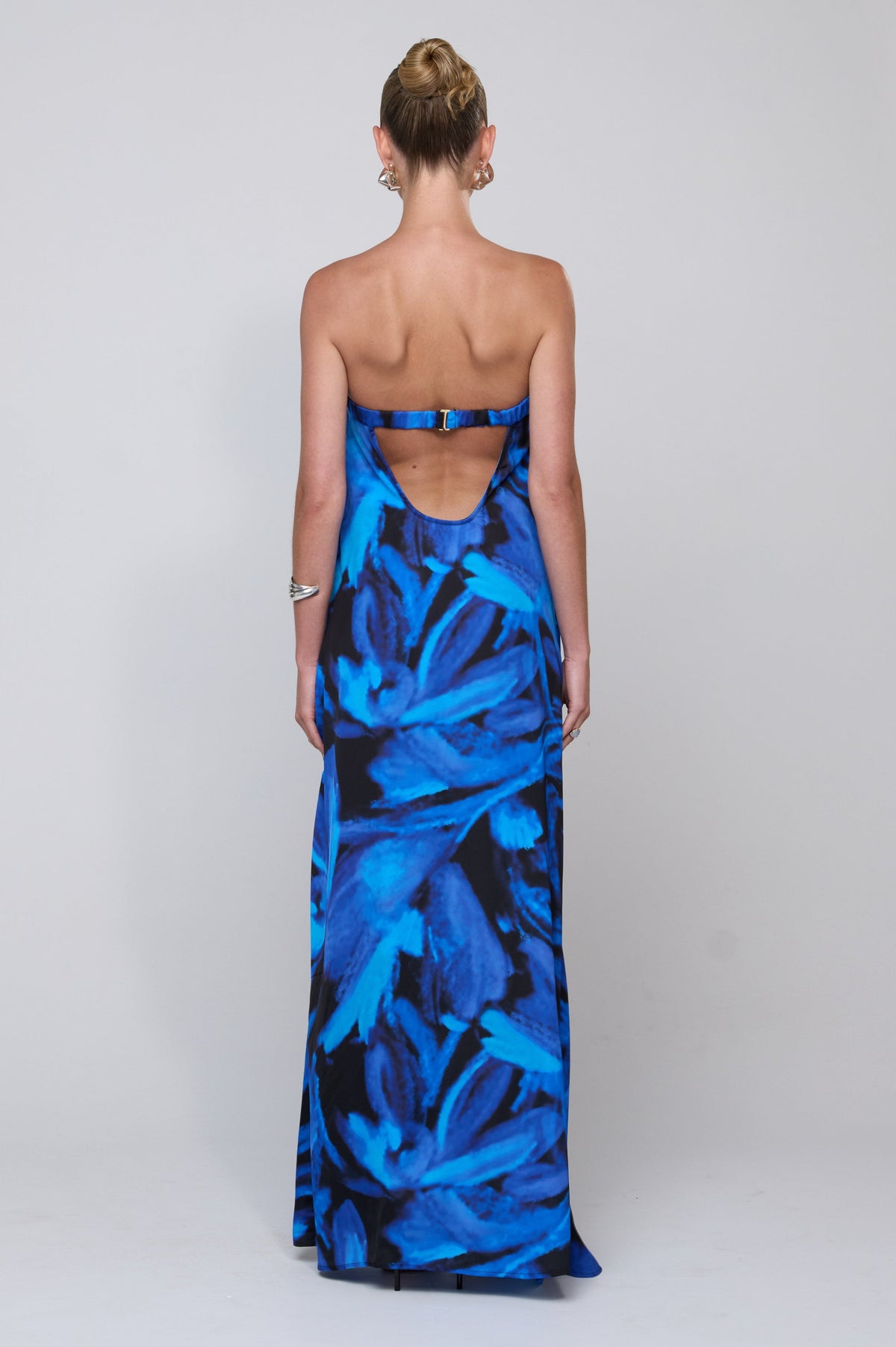 This is an image of Ophelia Maxi Dress in Lagoon - RESA featuring a model wearing the dress