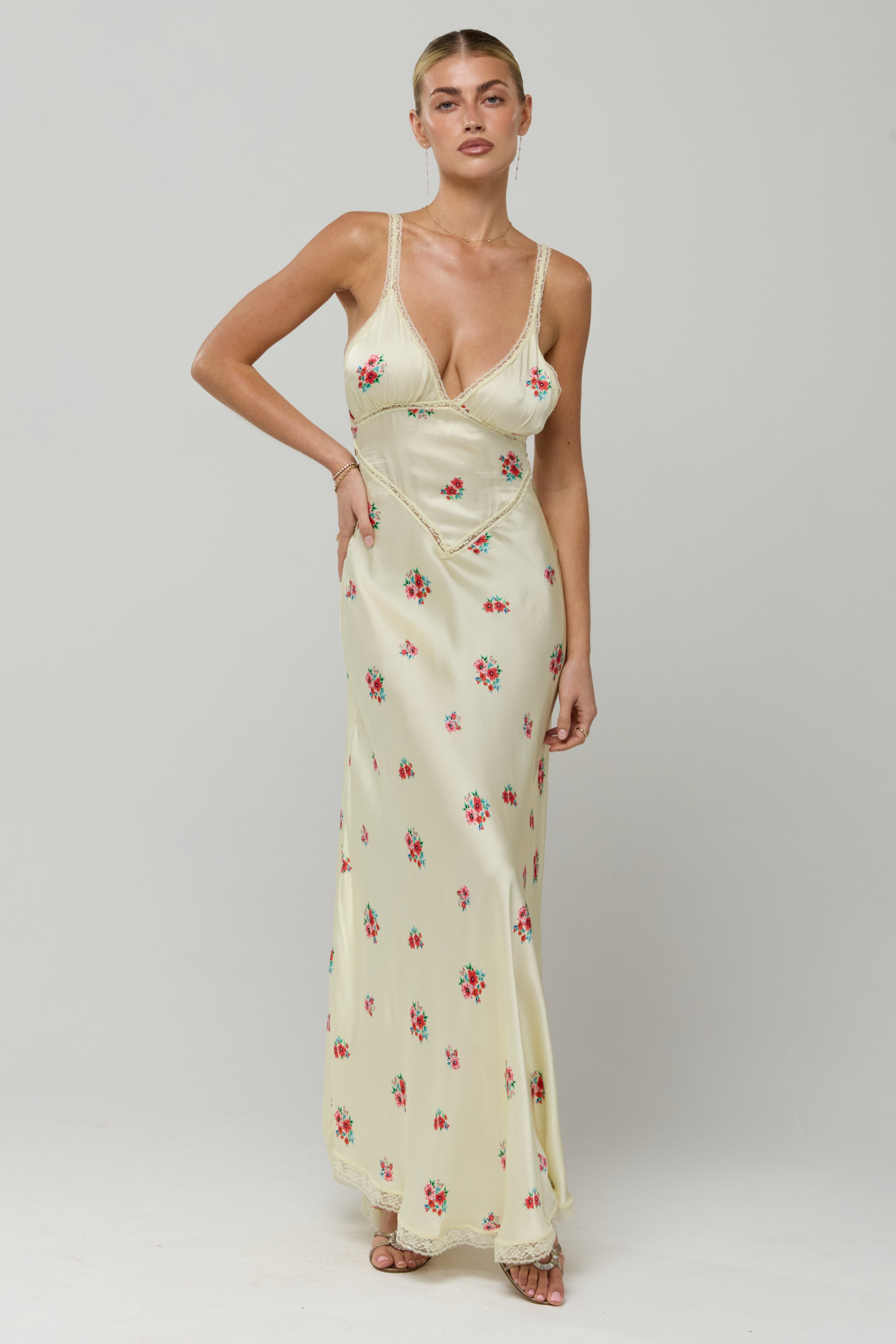 selena maxi dress The Selena Maxi Dress LA RIVIERA STORE