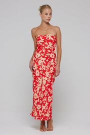 This is an image of Anna Slip in Frida - RESA featuring a model wearing the dress