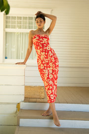 This is an image of Anna Slip in Frida - RESA featuring a model wearing the dress