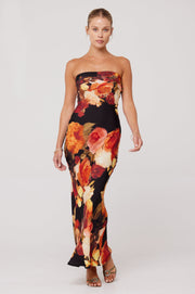This is an image of Anna Slip in Muse - RESA featuring a model wearing the dress