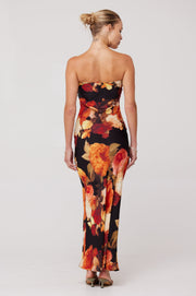 This is an image of Anna Slip in Muse - RESA featuring a model wearing the dress