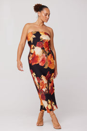 This is an image of Anna Slip in Muse - RESA featuring a model wearing the dress