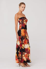 This is an image of Anna Slip in Muse - RESA featuring a model wearing the dress