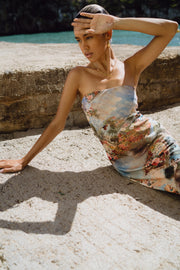 This is an image of Anna Slip in Shakespeare - RESA featuring a model wearing the dress