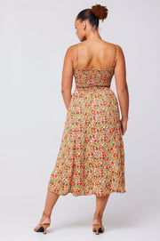 This is an image of Ashley Midi in Fleetwood - RESA featuring a model wearing the dress
