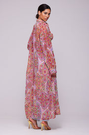 This is an image of Billie Blouse in Sayulita - RESA featuring a model wearing the dress