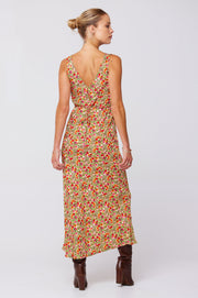 This is an image of Charlie Dress in Fleetwood - RESA featuring a model wearing the dress
