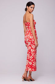 This is an image of Clyde Mesh Skirt in Frida - RESA featuring a model wearing the dress