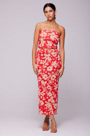 This is an image of Clyde Mesh Skirt in Frida - RESA featuring a model wearing the dress
