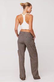 This is an image of Elsa Cargo Pant in Contempo - RESA featuring a model wearing the dress