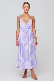 This is an image of Hannah Midi in Vienna - RESA featuring a model wearing the dress