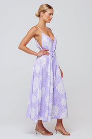 This is an image of Hannah Midi in Vienna - RESA featuring a model wearing the dress