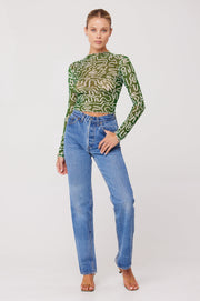 This is an image of Ida Top in Crayola - RESA featuring a model wearing the dress