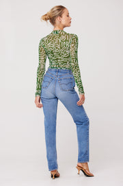 This is an image of Ida Top in Crayola - RESA featuring a model wearing the dress
