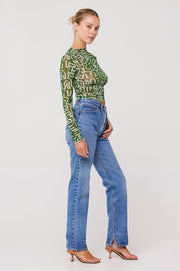 This is an image of Ida Top in Crayola - RESA featuring a model wearing the dress