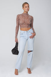 This is an image of Ida Top in Dallas - RESA featuring a model wearing the dress