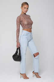 This is an image of Ida Top in Dallas - RESA featuring a model wearing the dress