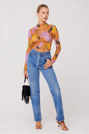 This is an image of Ida Top in Doheny - RESA featuring a model wearing the dress