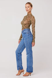 This is an image of Ida Top in Link - RESA featuring a model wearing the dress