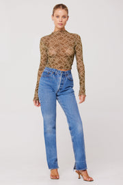 This is an image of Ida Top in Link - RESA featuring a model wearing the dress