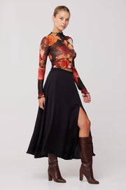 This is an image of Ida Top in Muse - RESA featuring a model wearing the dress
