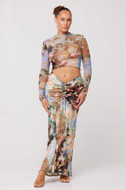 This is an image of Ida Top in Shakespeare - RESA featuring a model wearing the dress