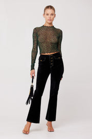 This is an image of Ida Top in Sparrow - RESA featuring a model wearing the dress