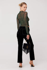 This is an image of Ida Top in Sparrow - RESA featuring a model wearing the dress