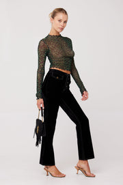 This is an image of Ida Top in Sparrow - RESA featuring a model wearing the dress