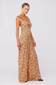 This is an image of Jilly Jumpsuit in Fleetwood - RESA featuring a model wearing the dress