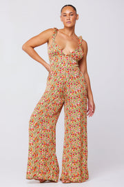 This is an image of Jilly Jumpsuit in Fleetwood - RESA featuring a model wearing the dress