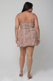 This is an image of Joelle Mini in Dallas - RESA featuring a model wearing the dress