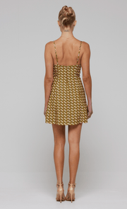 This is an image of Joelle Mini in Zuma - RESA featuring a model wearing the dress