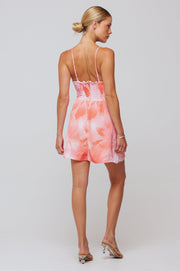This is an image of Juniper Mini in Cosmo - RESA featuring a model wearing the dress