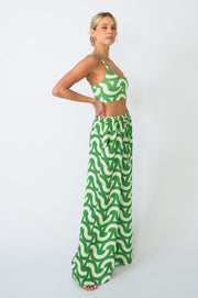This is an image of Lexi Top in Sublime - RESA featuring a model wearing the dress
