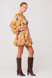 This is an image of Lyla Mini in Doheny - RESA featuring a model wearing the dress