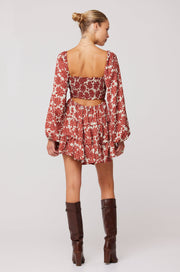 This is an image of Lyla Mini in Dolce - RESA featuring a model wearing the dress