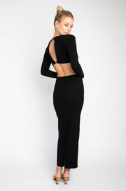 This is an image of Noelle Maxi - RESA featuring a model wearing the dress