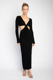 This is an image of Noelle Maxi - RESA featuring a model wearing the dress