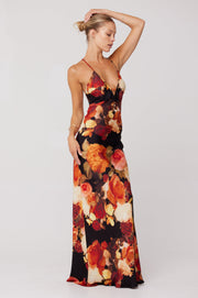 This is an image of Penelope Maxi in Muse - RESA featuring a model wearing the dress