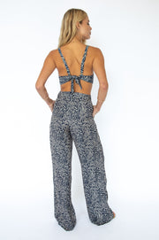 This is an image of Pepper Bra Top in Zeppelin - RESA featuring a model wearing the dress