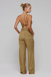 This is an image of Pepper Bra Top in Zuma - RESA featuring a model wearing the dress