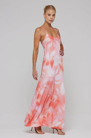 This is an image of Rose Maxi in Cosmo - RESA featuring a model wearing the dress