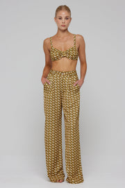 This is an image of Sasha Trouser in Zuma - RESA featuring a model wearing the dress